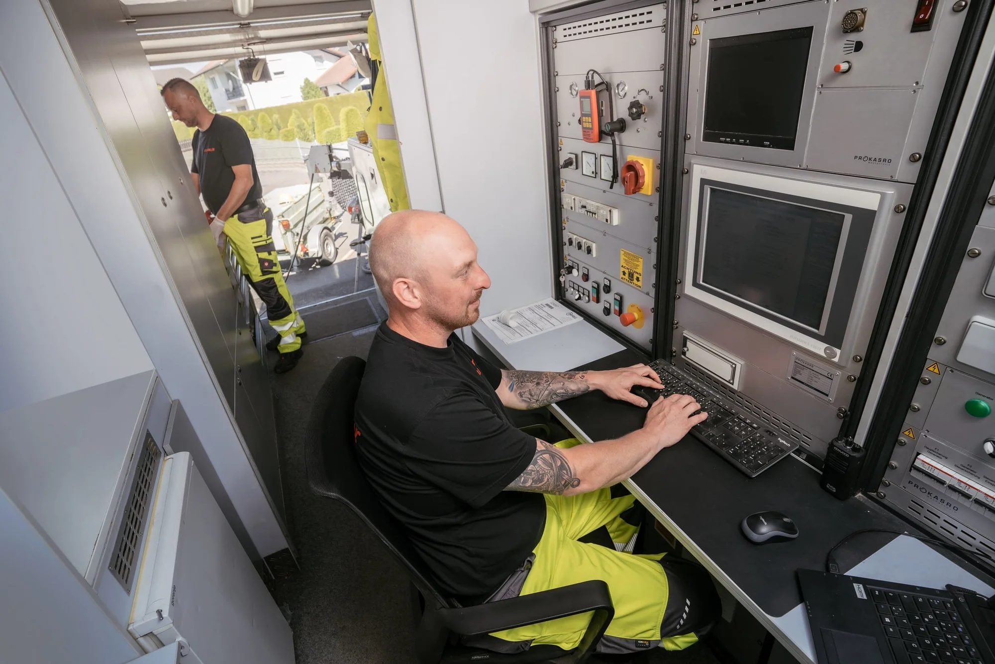 Kanalreinigung für freie Entwässerung in Pullenreuth